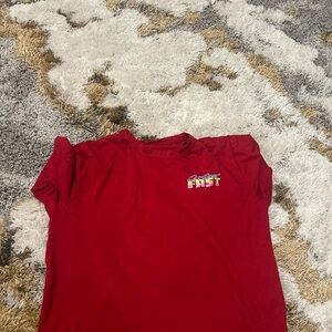 Kids Red Graphic T-Shirt